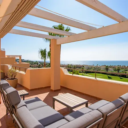 2163-amazing Penthouse, 2 Terraces Sea-golf View 아파트 *